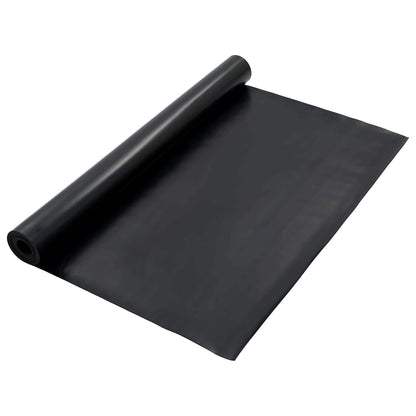 Floor Mat Black 1.2 x 5 m Rubber