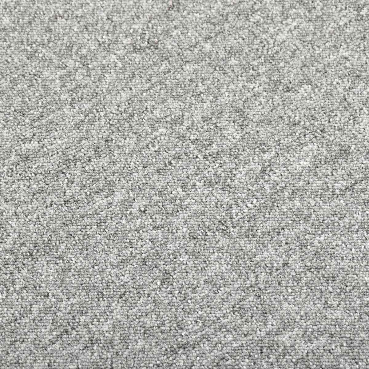 Carpet 20 pcs Light Grey 50 x 50 cm 100% Polypropylene