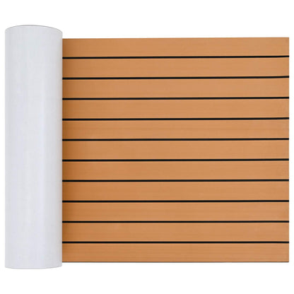 Boat Mat Striped Brown and Black 240 x 60 cm EVA