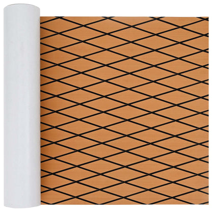 Boat Mat Striped Brown and Black 190 x 70 cm EVA