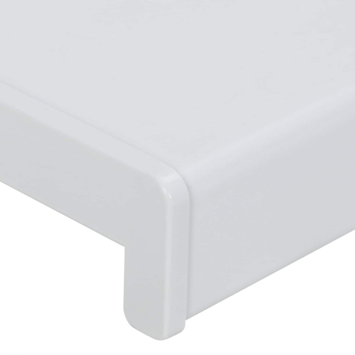 Window Sill White 140 x 10 x 4.5 cm PVC