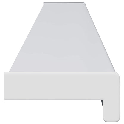 Window Sill White 140 x 10 x 4.5 cm PVC