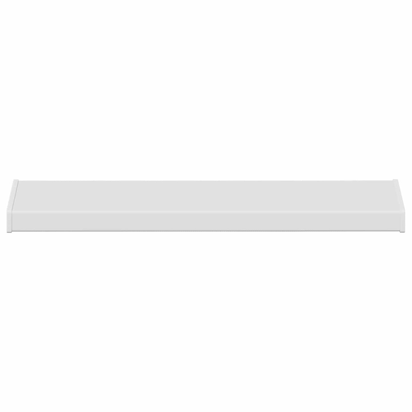 Window Sill White 100 x 25 x 4.5 cm PVC