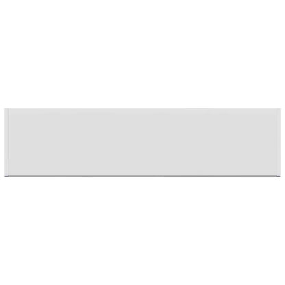 Window Sill White 100 x 25 x 4.5 cm PVC