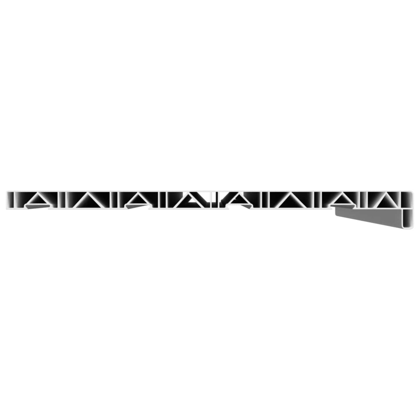 Window Sill White 60 x 45 x 4.5 cm PVC