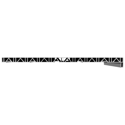 Window Sill White 80 x 50 x 4.5 cm PVC