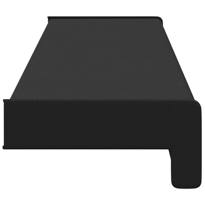 Window Sill Black with wood grain 100 x 15 x 4.5 cm PVC