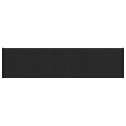 Window Sill Black with wood grain 80 x 20 x 4.5 cm PVC