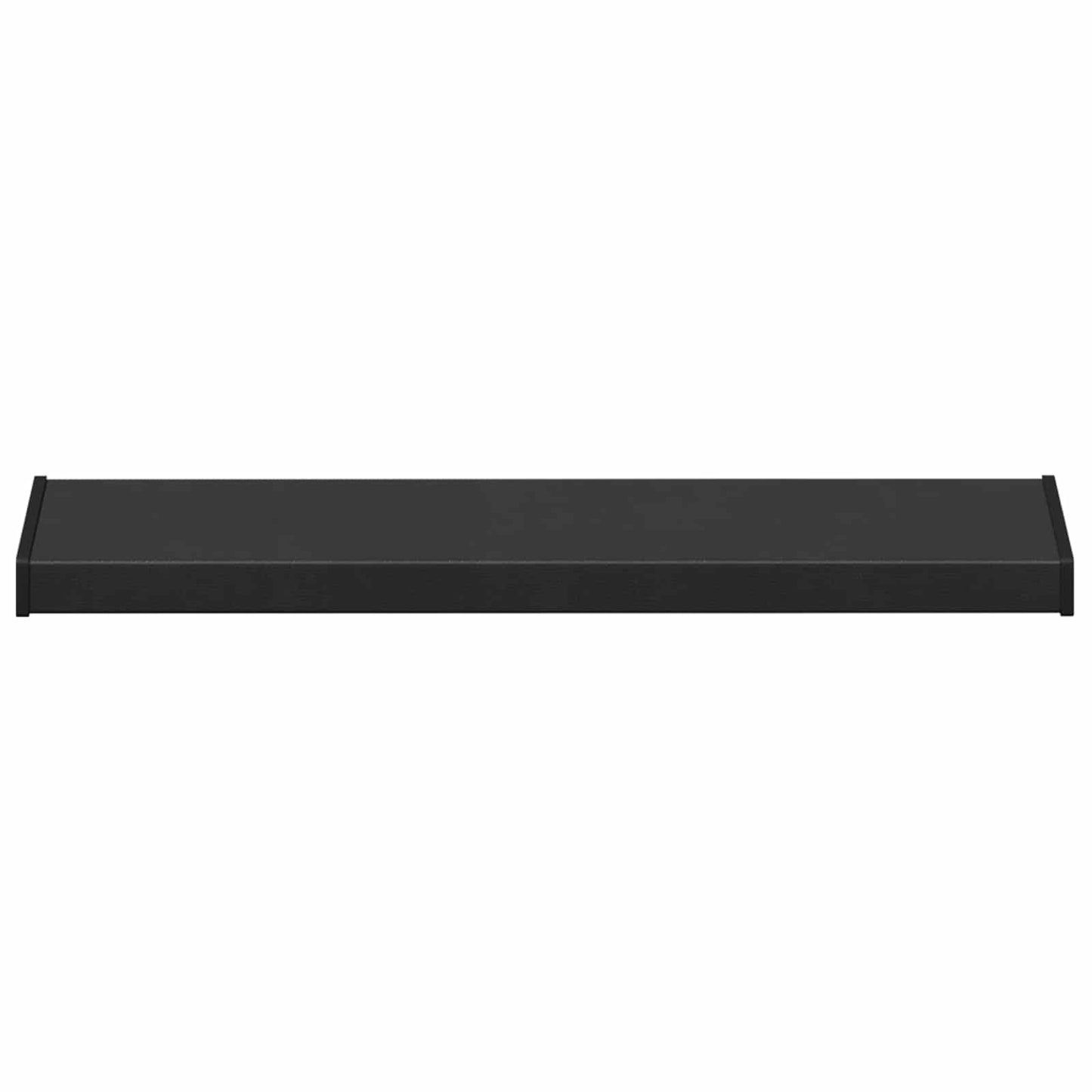 Window Sill Black with wood grain 100 x 20 x 4.5 cm PVC