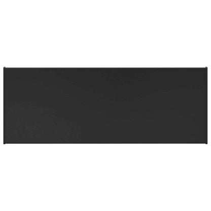 Window Sill Black with wood grain 60 x 30 x 4.5 cm PVC