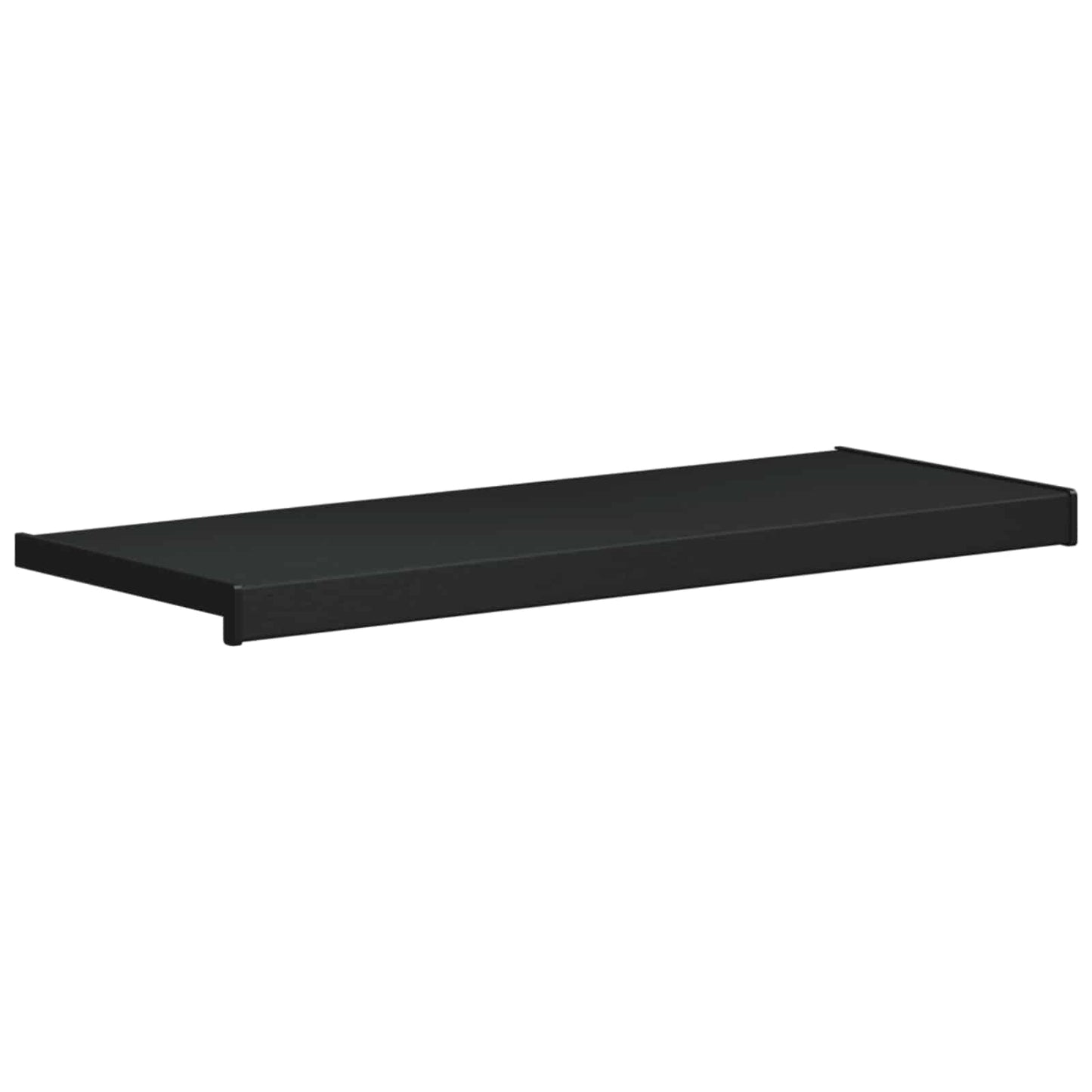 Window Sill Black with wood grain 80 x 30 x 4.5 cm PVC