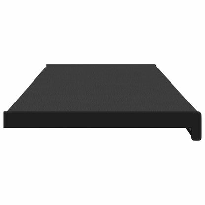 Window Sill Black with wood grain 140 x 35 x 4.5 cm PVC