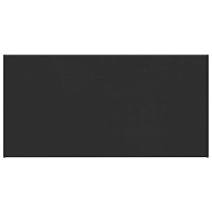 Window Sill Black with wood grain 80 x 40 x 4.5 cm PVC