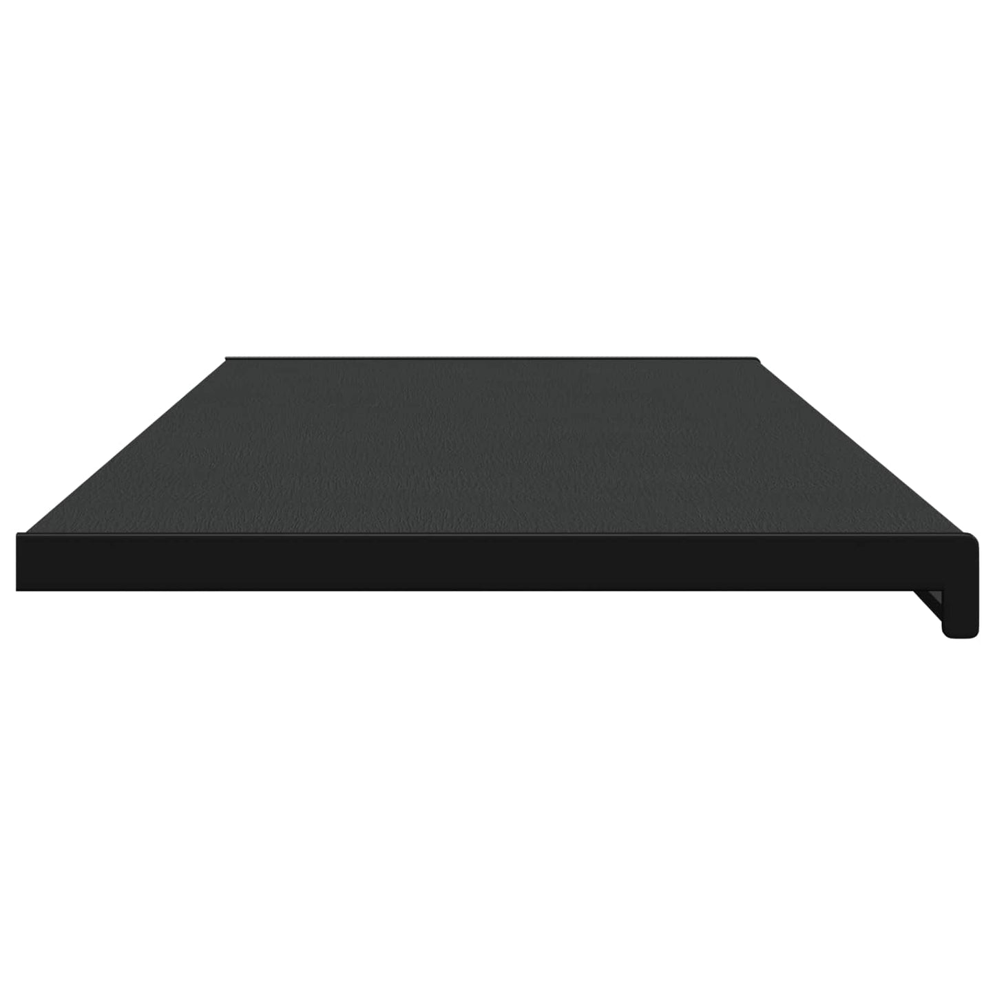 Window Sill Black with wood grain 160 x 45 x 4.5 cm PVC