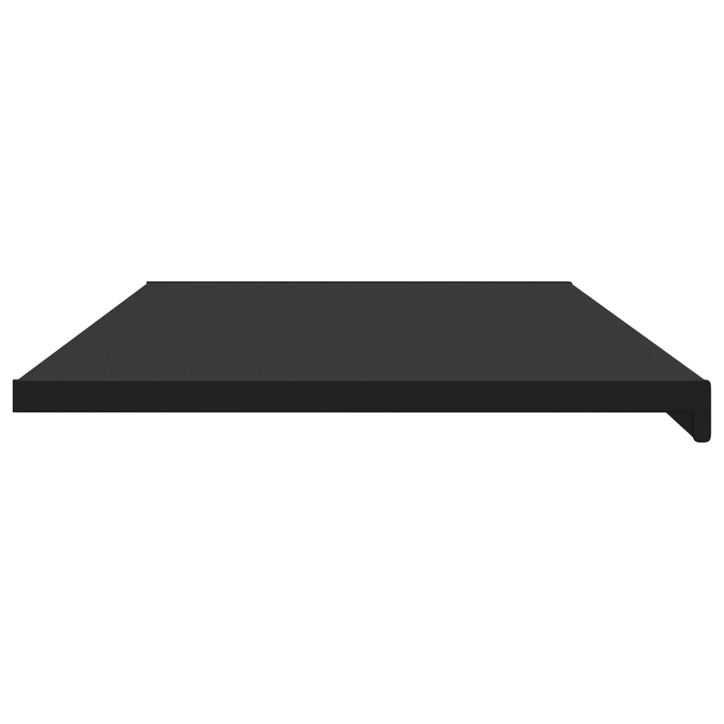 Window Sill Black with wood grain 160 x 50 x 4.5 cm PVC