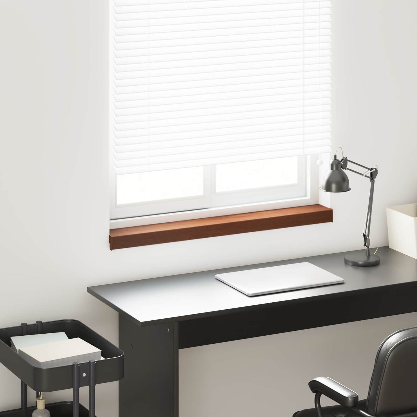 Window Sill Brown wood 60 x 10 x 4.5 cm PVC
