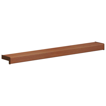 Window Sill Brown wood 60 x 10 x 4.5 cm PVC