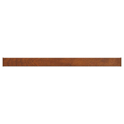 Window Sill Brown wood 160 x 15 x 4.5 cm PVC