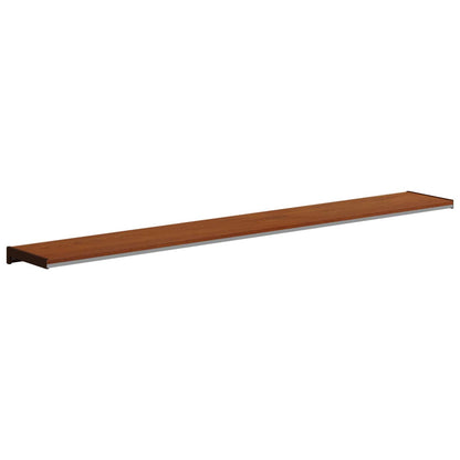 Window Sill Brown wood 160 x 25 x 4.5 cm PVC