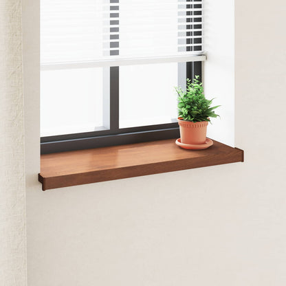 Window Sill Brown wood 60 x 35 x 4.5 cm PVC