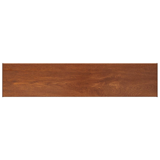 Window Sill Brown wood 140 x 35 x 4.5 cm PVC