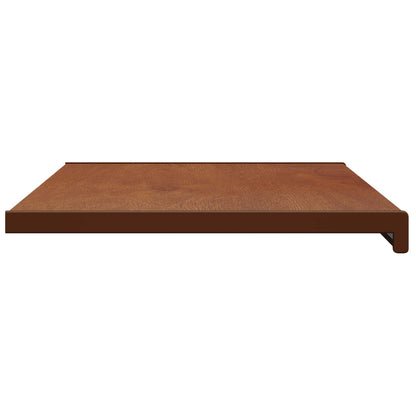 Window Sill Brown wood 100 x 45 x 4.5 cm PVC