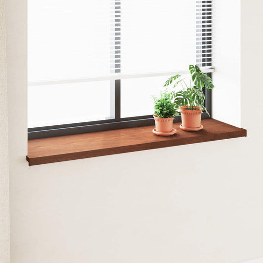 Window Sill Brown wood 120 x 45 x 4.5 cm PVC