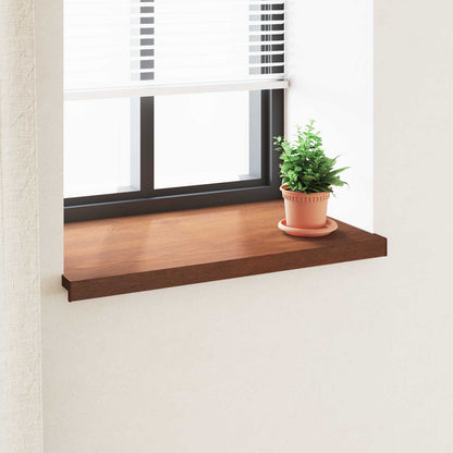 Window Sill Brown wood 80 x 50 x 4.5 cm PVC