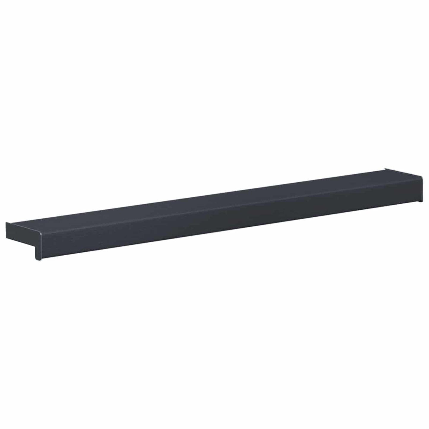 Window Sill Anthracite with wood grain 60 x 10 x 4.5 cm PVC