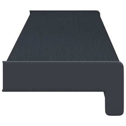 Window Sill Anthracite with wood grain 60 x 10 x 4.5 cm PVC