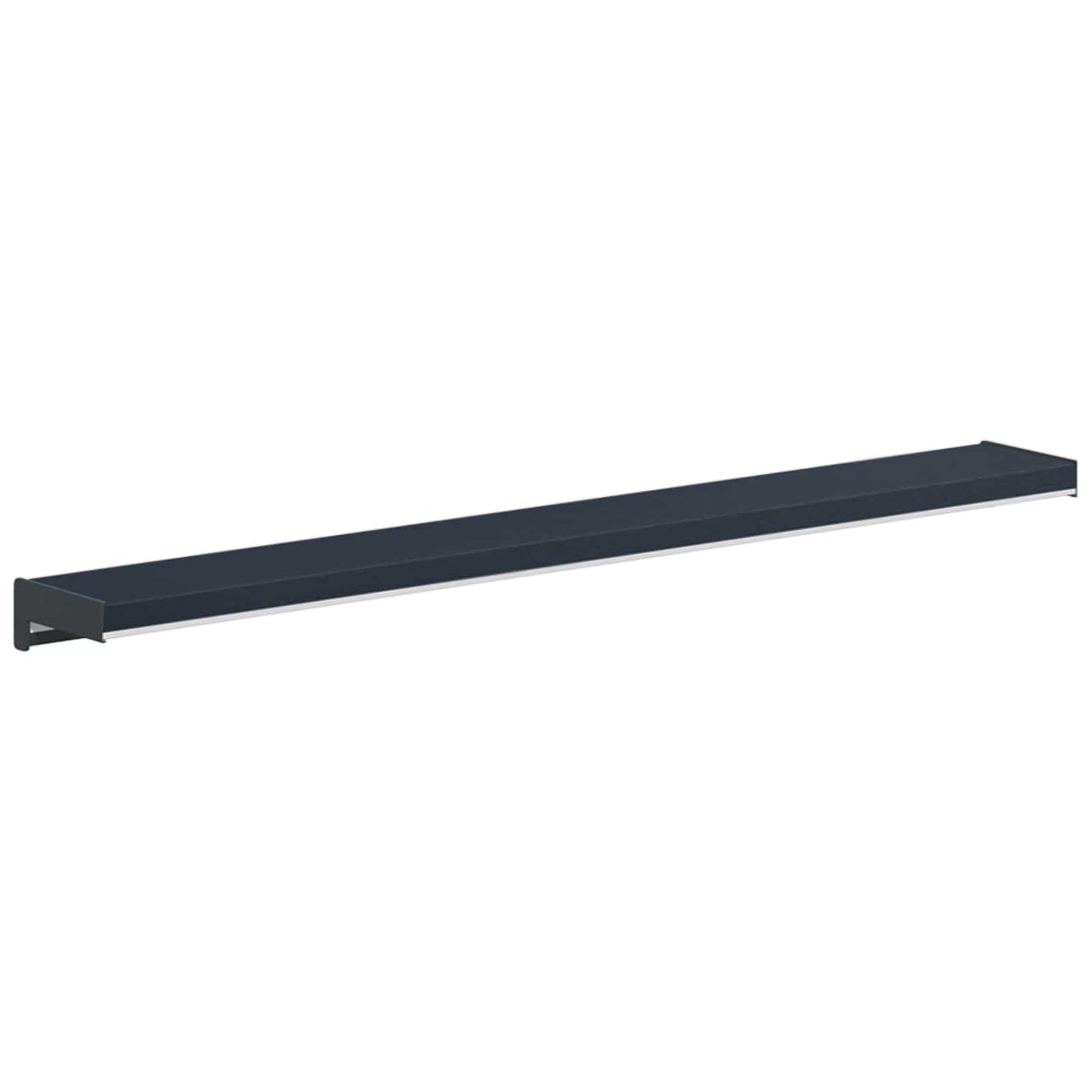 Window Sill Anthracite with wood grain 80 x 10 x 4.5 cm PVC