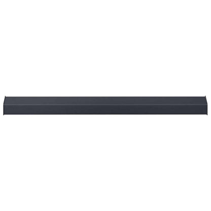 Window Sill Anthracite with wood grain 80 x 10 x 4.5 cm PVC