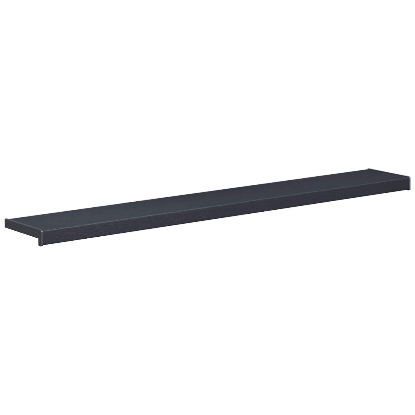 Window Sill Anthracite with wood grain 120 x 20 x 4.5 cm PVC