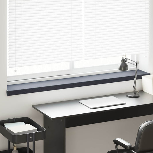 Window Sill Anthracite with wood grain 140 x 20 x 4.5 cm PVC
