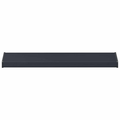 Window Sill Anthracite with wood grain 60 x 25 x 4.5 cm PVC