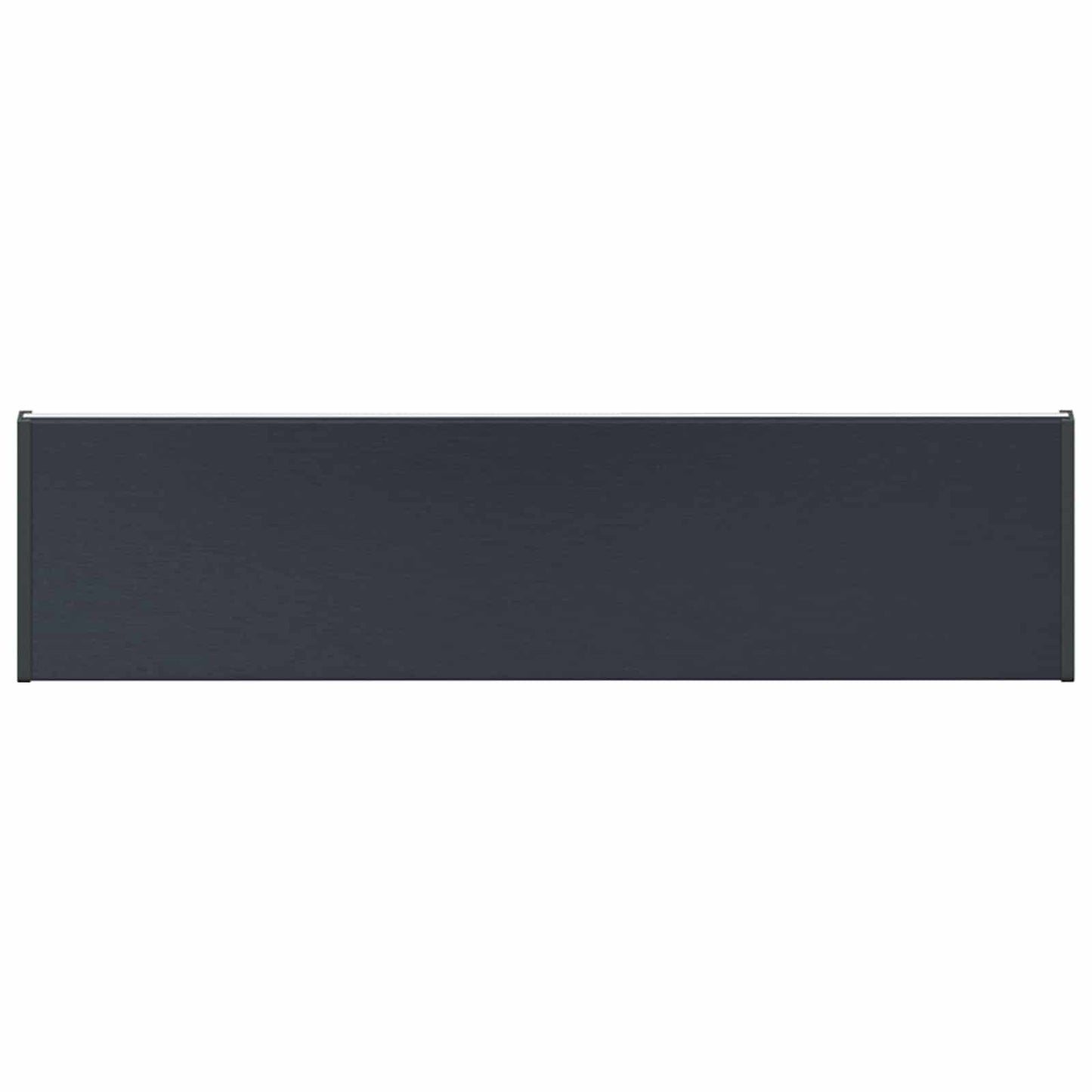 Window Sill Anthracite with wood grain 60 x 25 x 4.5 cm PVC