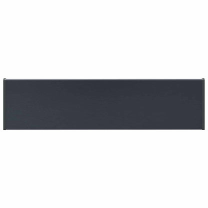 Window Sill Anthracite with wood grain 60 x 25 x 4.5 cm PVC