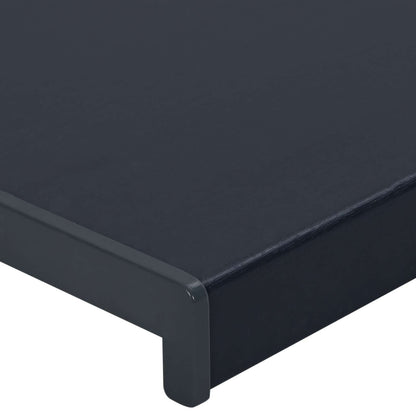 Window Sill Anthracite with wood grain 80 x 25 x 4.5 cm PVC