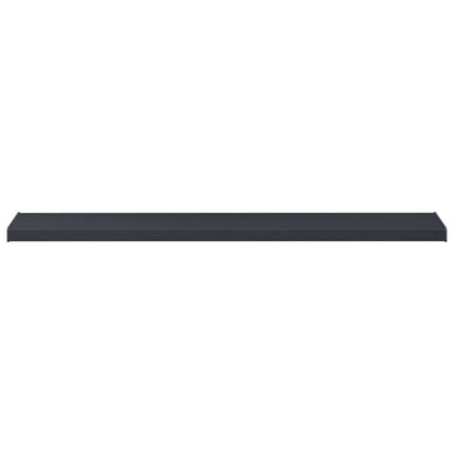 Window Sill Anthracite with wood grain 120 x 30 x 4.5 cm PVC