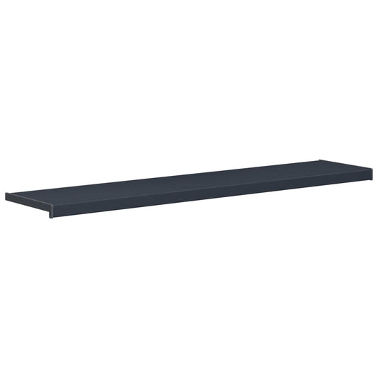 Window Sill Anthracite with wood grain 160 x 30 x 4.5 cm PVC
