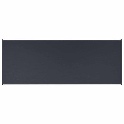 Window Sill Anthracite with wood grain 100 x 35 x 4.5 cm PVC