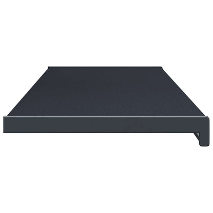 Window Sill Anthracite with wood grain 120 x 35 x 4.5 cm PVC