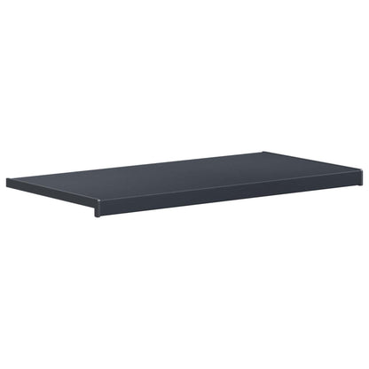 Window Sill Anthracite with wood grain 100 x 40 x 4.5 cm PVC