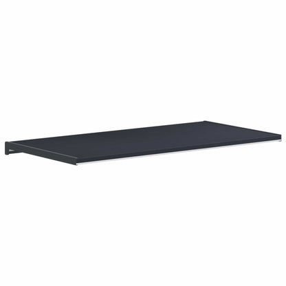Window Sill Anthracite with wood grain 100 x 40 x 4.5 cm PVC