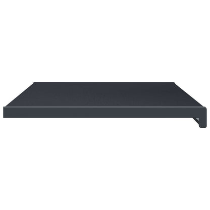 Window Sill Anthracite with wood grain 100 x 40 x 4.5 cm PVC