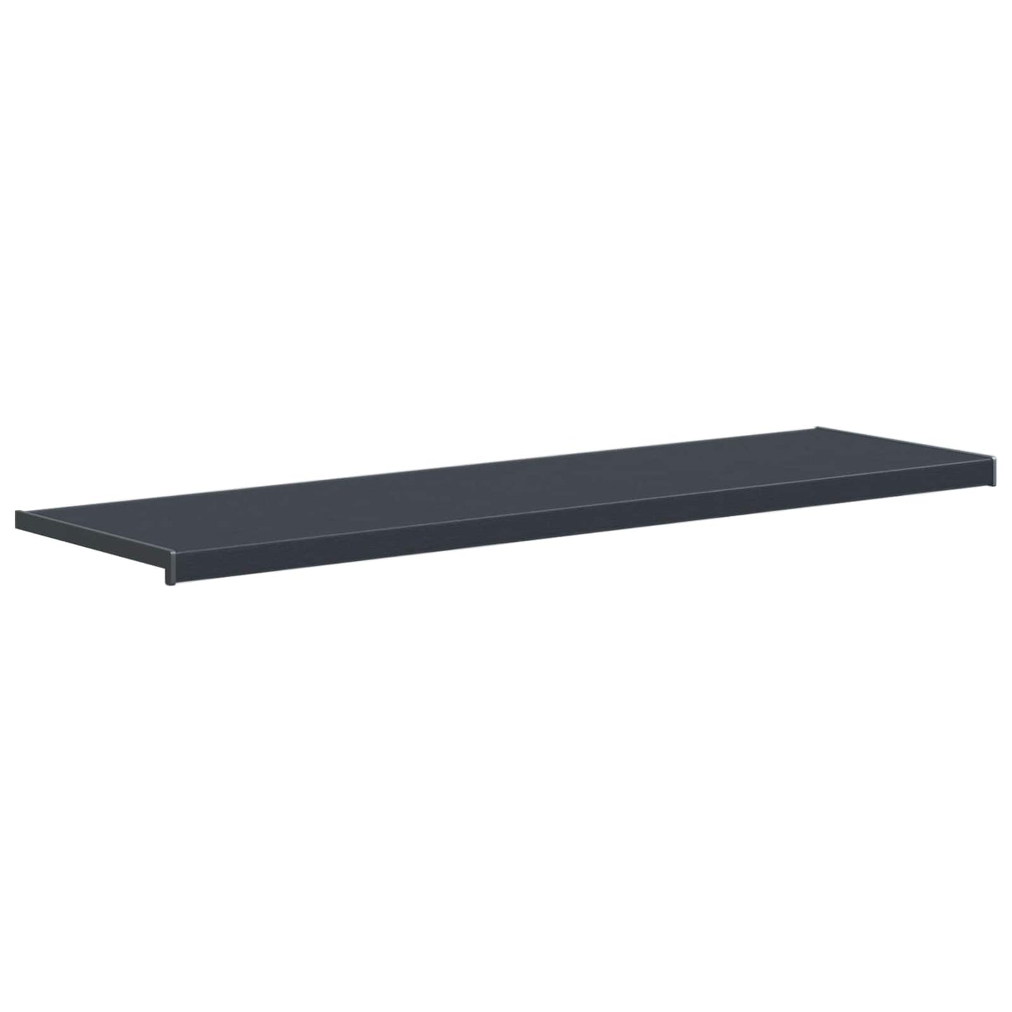Window Sill Anthracite with wood grain 120 x 40 x 4.5 cm PVC