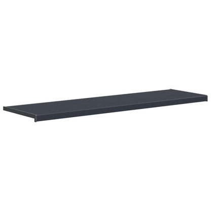 Window Sill Anthracite with wood grain 160 x 40 x 4.5 cm PVC