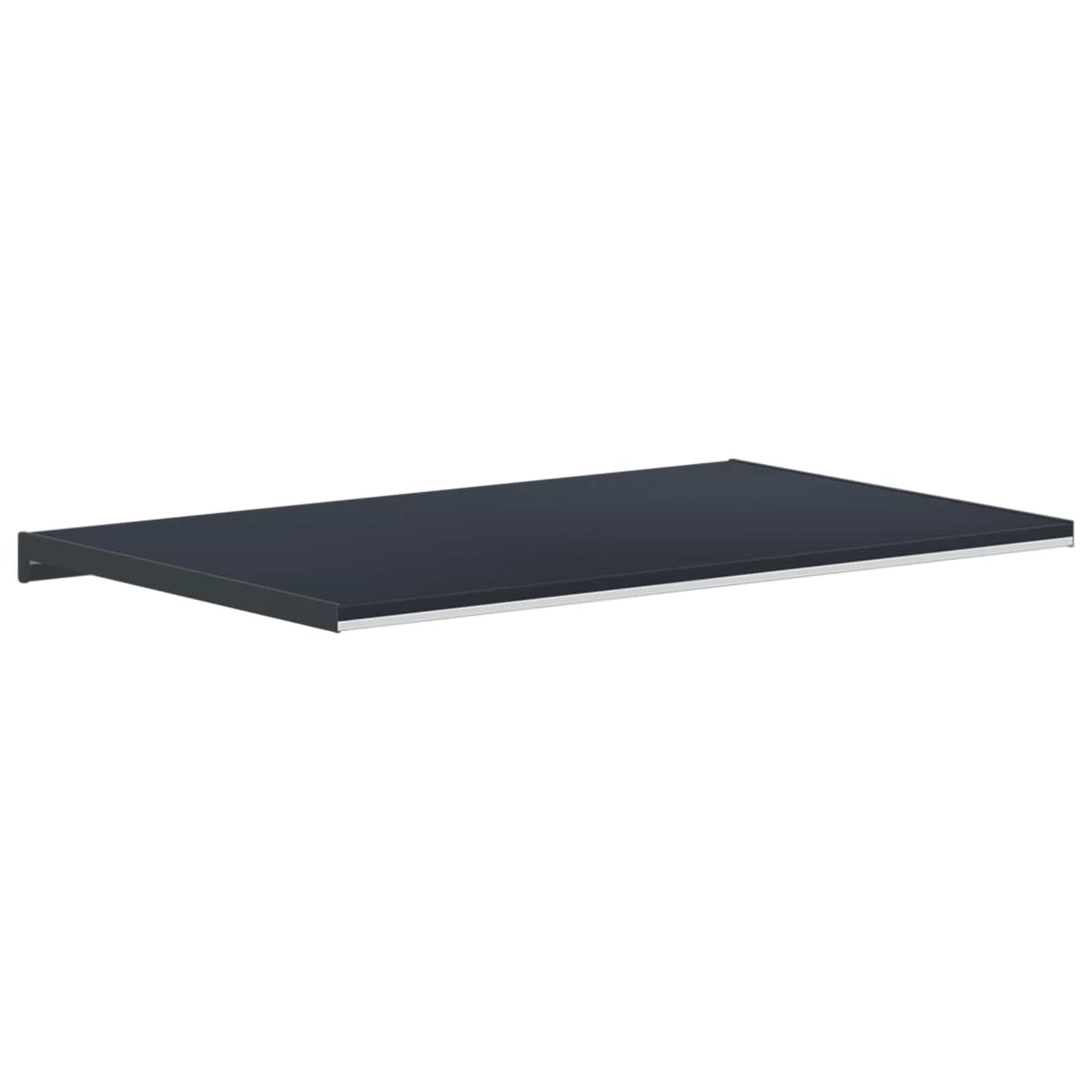 Window Sill Anthracite with wood grain 80 x 50 x 4.5 cm PVC