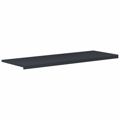 Window Sill Anthracite with wood grain 140 x 50 x 4.5 cm PVC