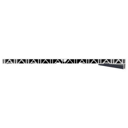 Window Sill Anthracite with wood grain 140 x 50 x 4.5 cm PVC
